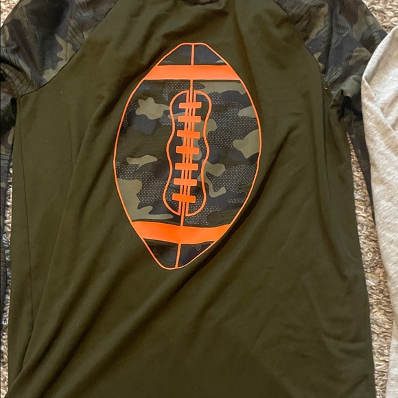 FREE with any bundle Kids Camouflage Football and Happy Camper Shirts 7/8 - Picture 5 of 10